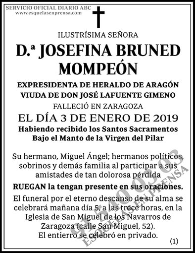 Josefina Bruned Mompeón
