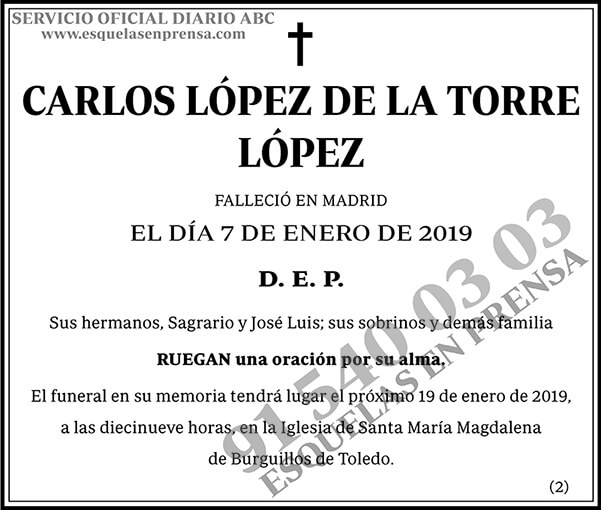 Carlos López de la Torre López