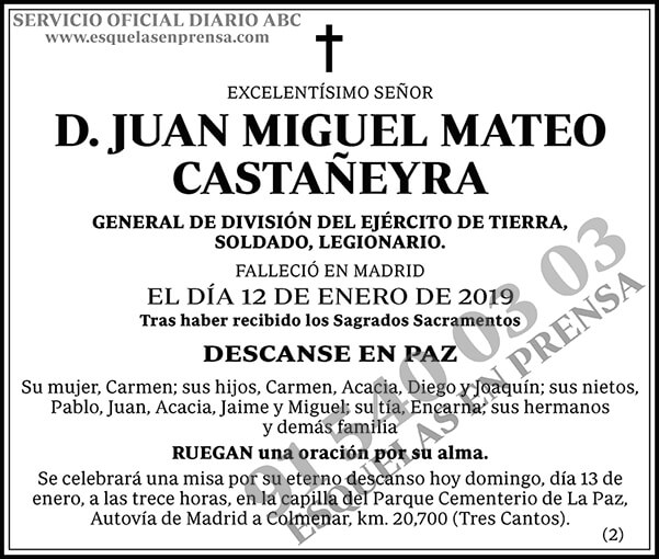 Juan Miguel Mateo Castañeyra