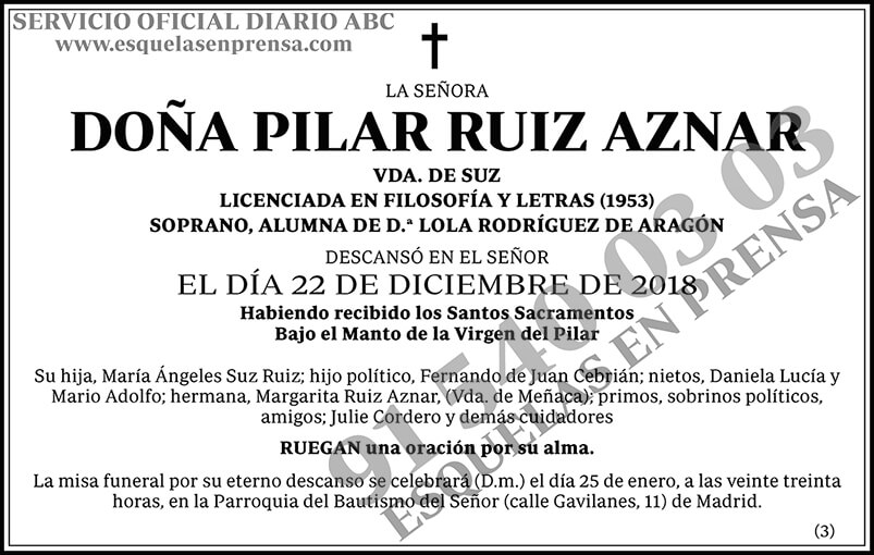 Pilar Ruiz Aznar