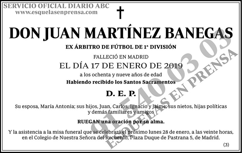 Juan Martínez Banegas