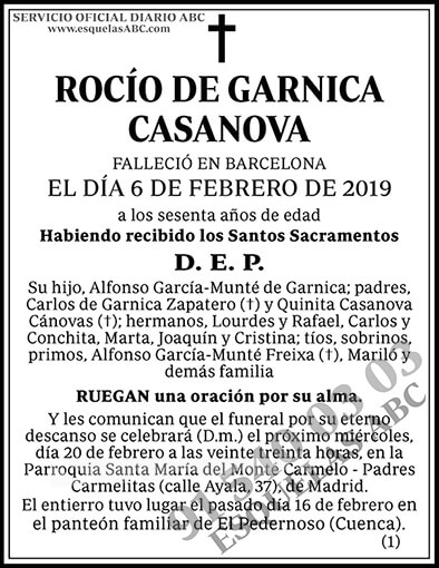 Rocío de Garnica Casanova