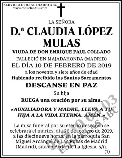 Claudia López Mulas