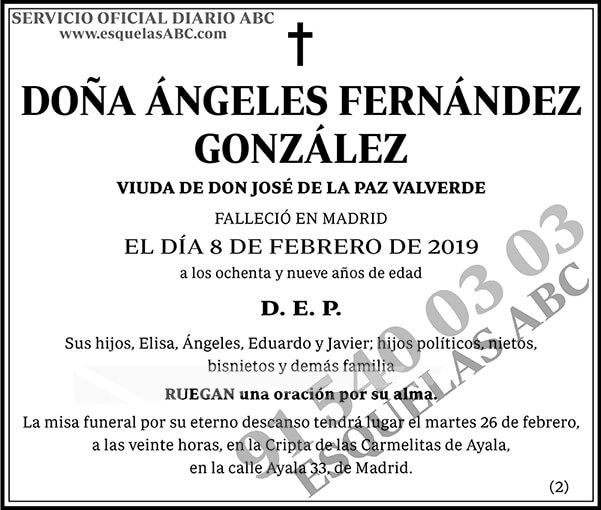 Ángeles Fernández González
