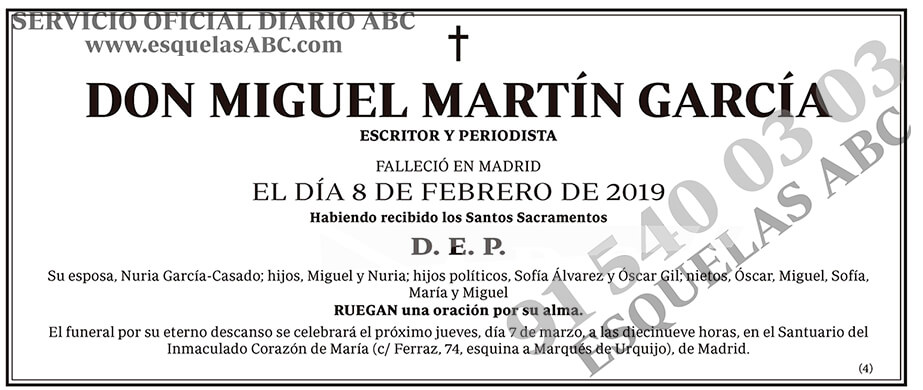 Miguel Martín García