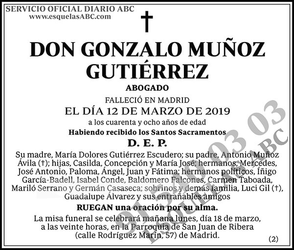 Gonzalo Muñoz Gutiérrez