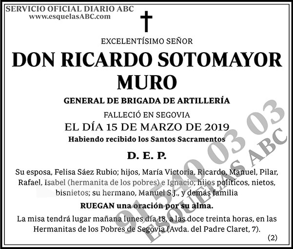 Ricardo Sotomayor Muro