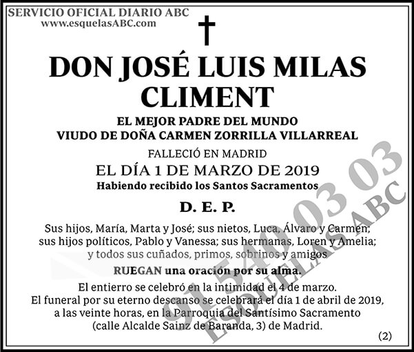 José Luis Milas Climent