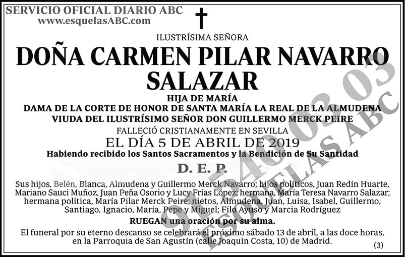 Carmen Pilar Navarro Salazar