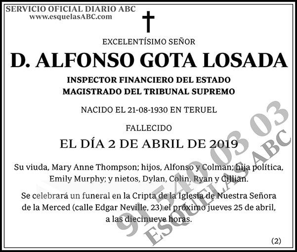 Alfonso Gota Losada
