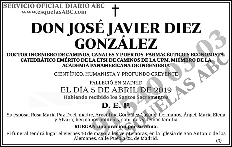 José Javier Diez González