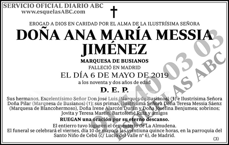 Ana María Messia Jiménez