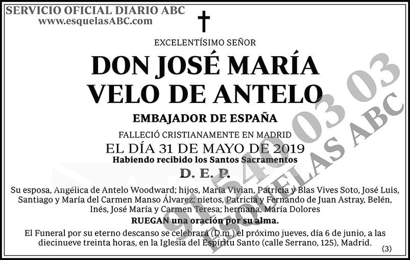 José María Velo de Antelo