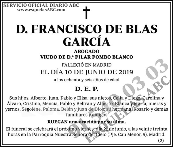 Francisco de Blas García
