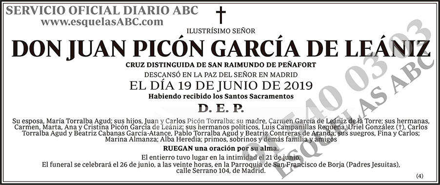 Juan Picón García de Leániz