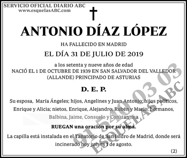 Antonio Díaz López