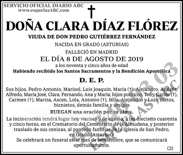 Clara Díaz Flórez