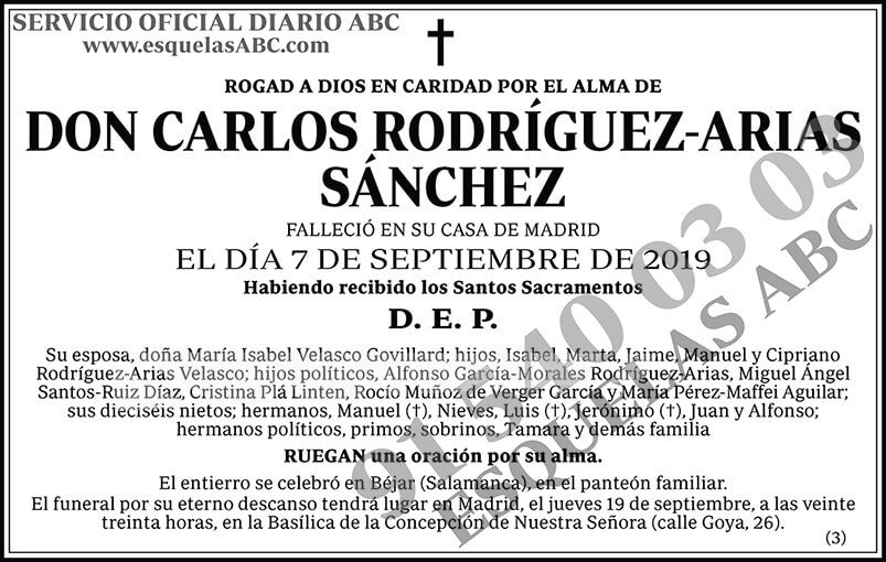 Carlos Rodríguez-Arias Sánchez