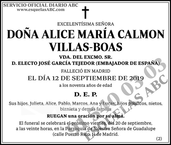 Alice María Calmon Villas-Boas
