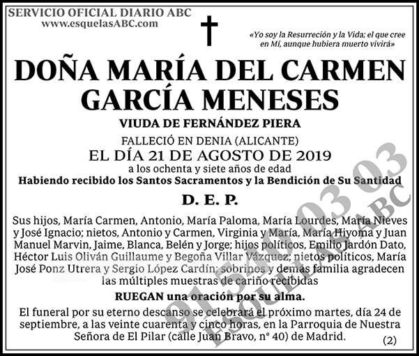 María del Carmen García Meneses