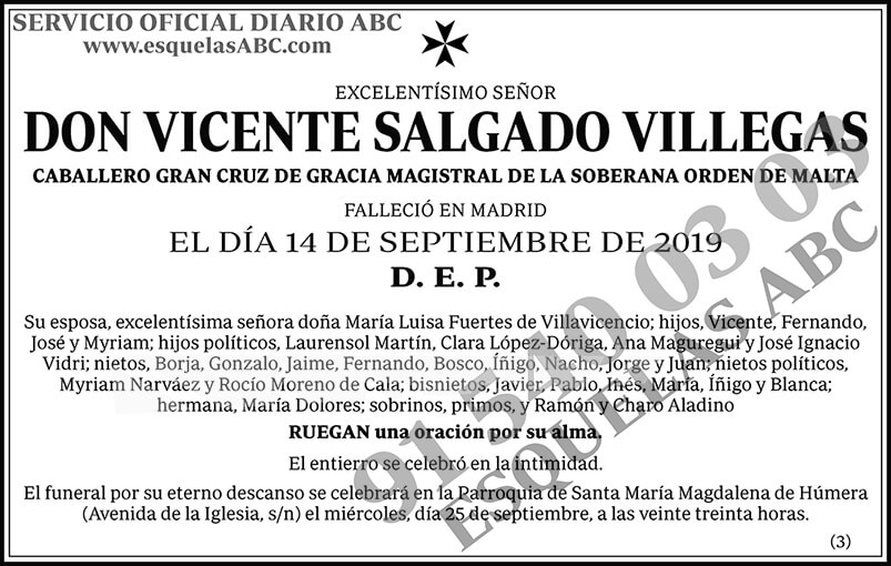 Vicente Salgado Villegas