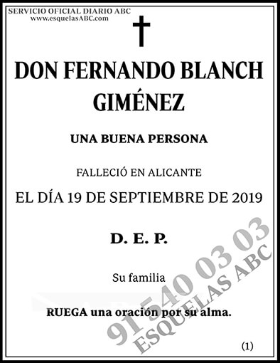 Fernando Blanch Giménez
