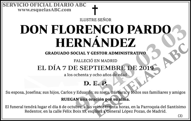 Florencio Pardo Hernández
