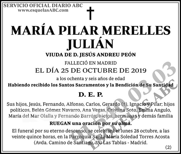 María Pilar Merelles Julián