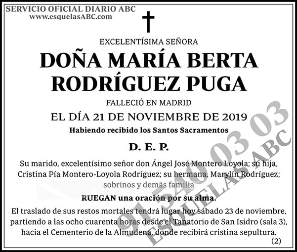 María Berta Rodríguez Puga