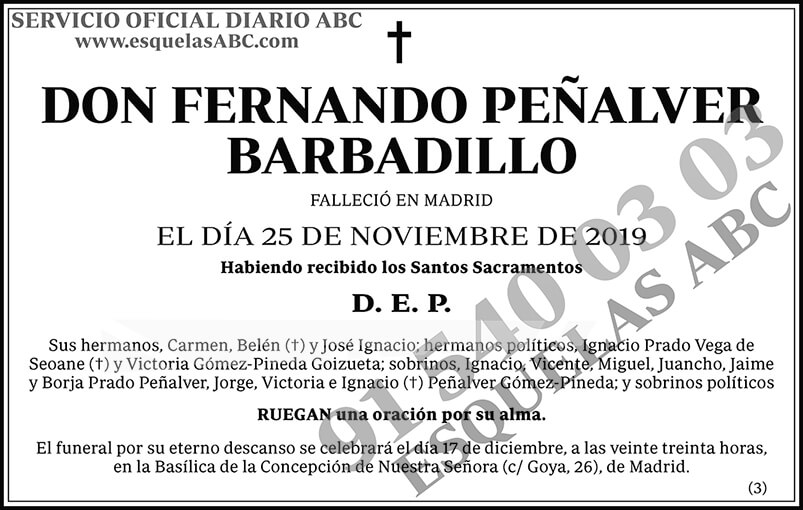 Fernando Peñalver Barbadillo