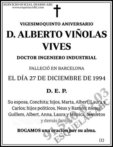 Alberto Viñolas Vives