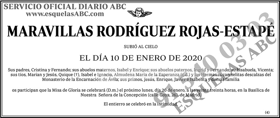 Maravillas Rodríguez Rojas-Estapé