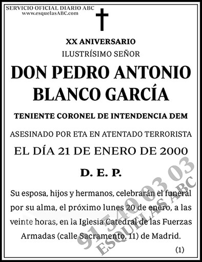 Pedro Antonio Blanco García