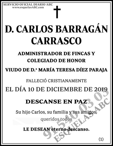 Carlos Barragán Carrasco