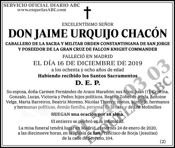 Jaime Urquijo Chacón