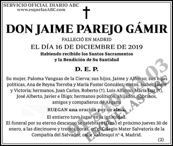Jaime Parejo Gámir