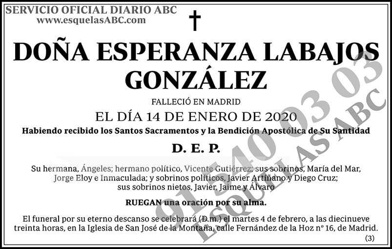 Esperanza Labajos González