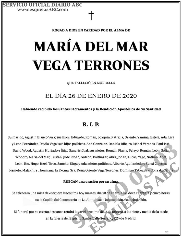 María del Mar Vega Terrones
