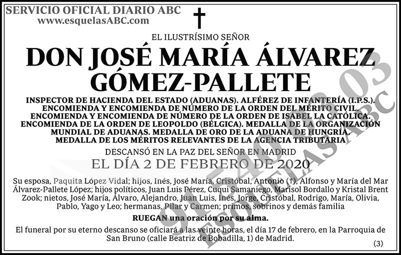José María Álvarez Gómez-Pallete
