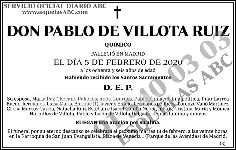 Pablo de Villota Ruiz