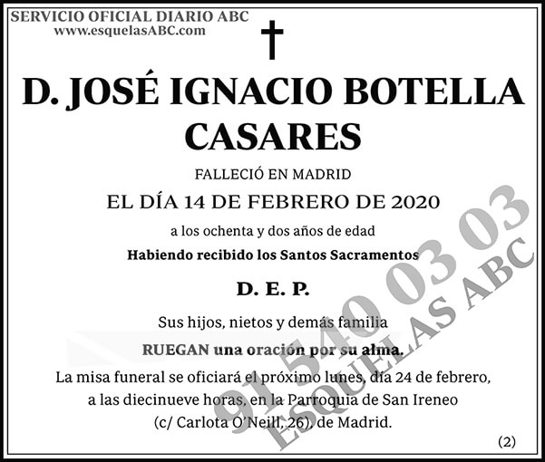 José Ignacio Botella Casares
