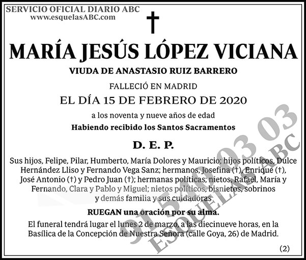 María Jesús López Viciana