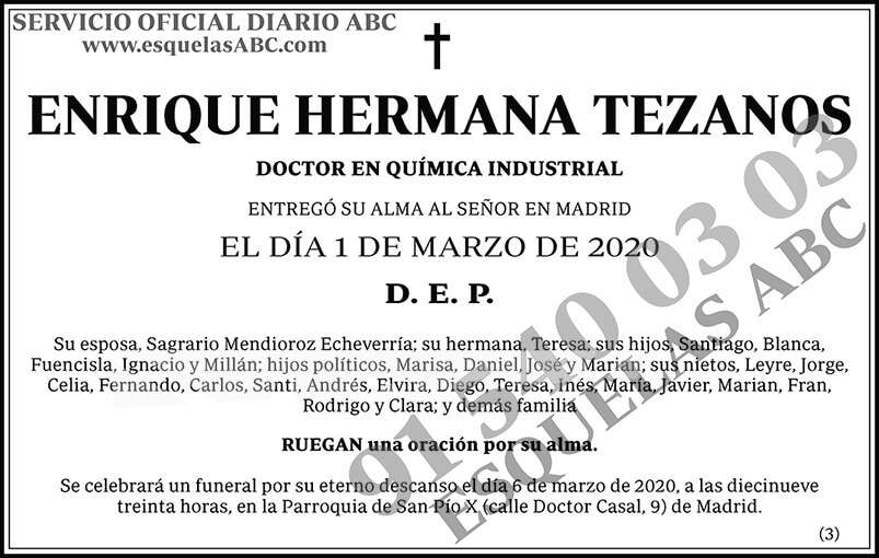 Enrique Hermana Tezanos