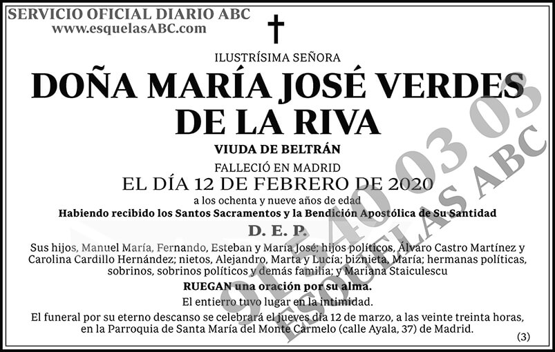 María José Verdes de la Riva