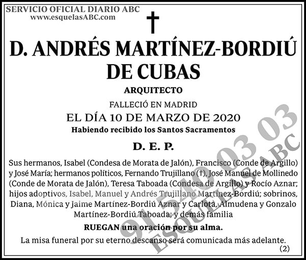 Andrés Martínez-Bordiú de Cubas