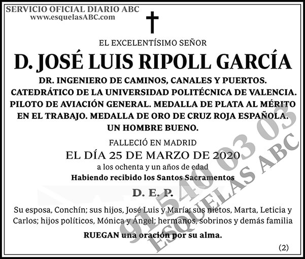 José Luis Ripoll García