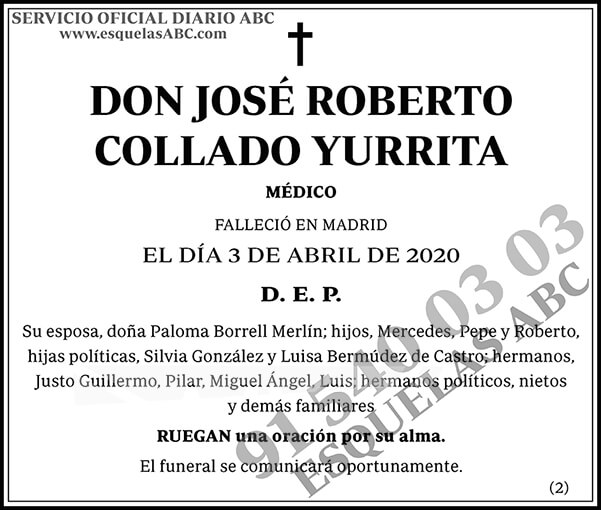 José Roberto Collado Yurrita