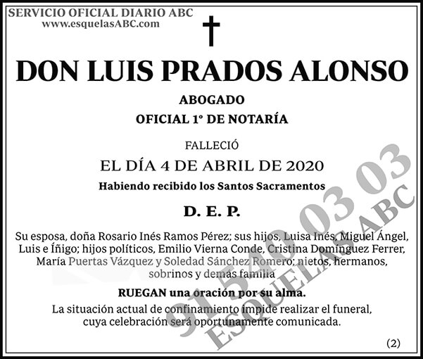 Luis Prados Alonso