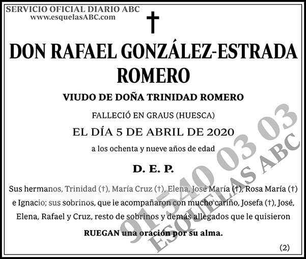 Rafael González-Estrada Romero