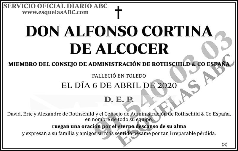 Alfonso Cortina de Alcocer